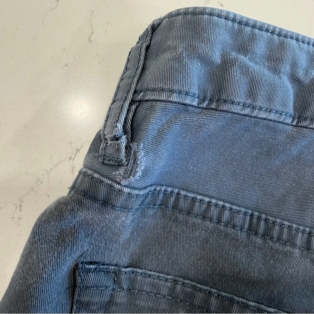 Untuckit Men’s Don Santiago Straight Leg 5 Pocket Pant Blue 34x32